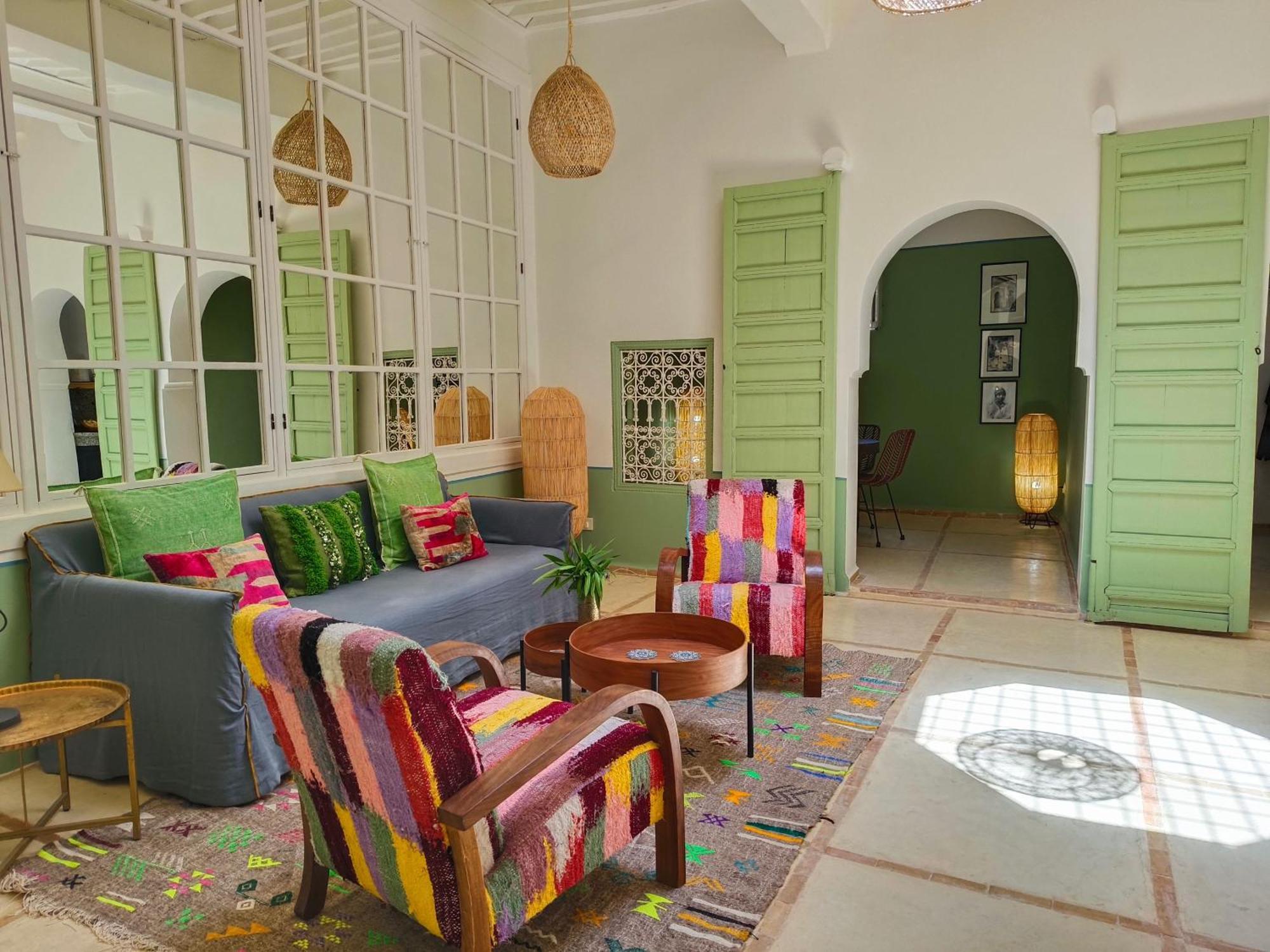 Dar Dabakech, Proche Jemma El Fna, Souk, Centre Medina, Riad, Logement Entier De 2 A 6 Personnes Marakéš Exteriér fotografie